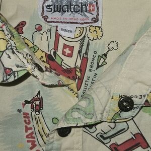 Swatch vintage button-up